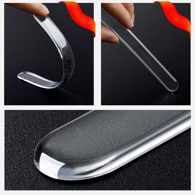 Car Door Edge Transparent Anti Scratch Protection Strips Rearview Mirror Anti-collision Protector Sticker Bumper Scuff Plate Bar