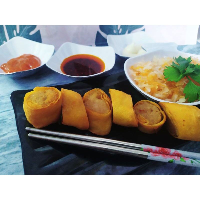 

egg chicken roll