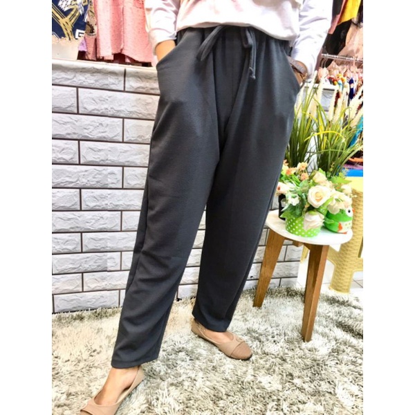 BAGGY PANTS/PINGGANG KARET FULL/JUMBO