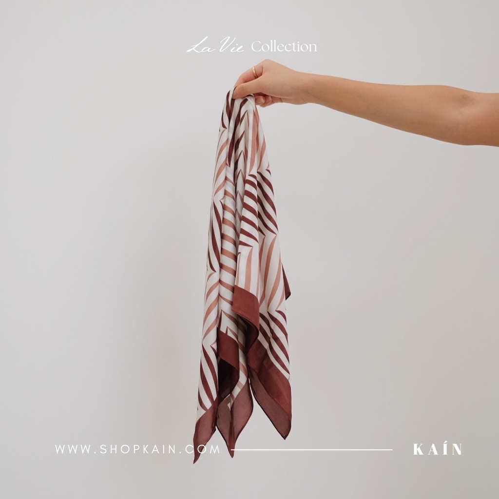 SHOPKAIN PALM scarf in Punch - LA VIE  Collection