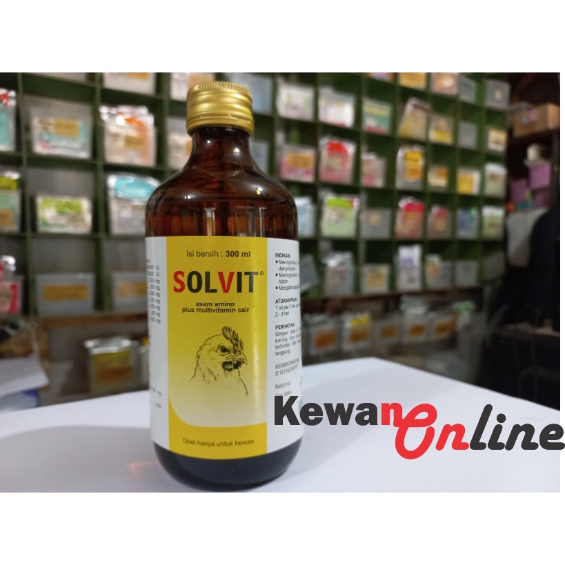 Solvit - asam amino plus multivitamin unggas