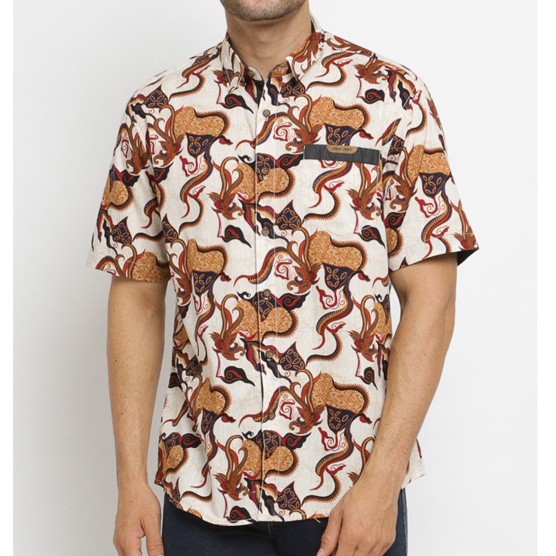 Kemeja Batik Pria - FRDY JKRT Aksa Men Modern Batik Shirt