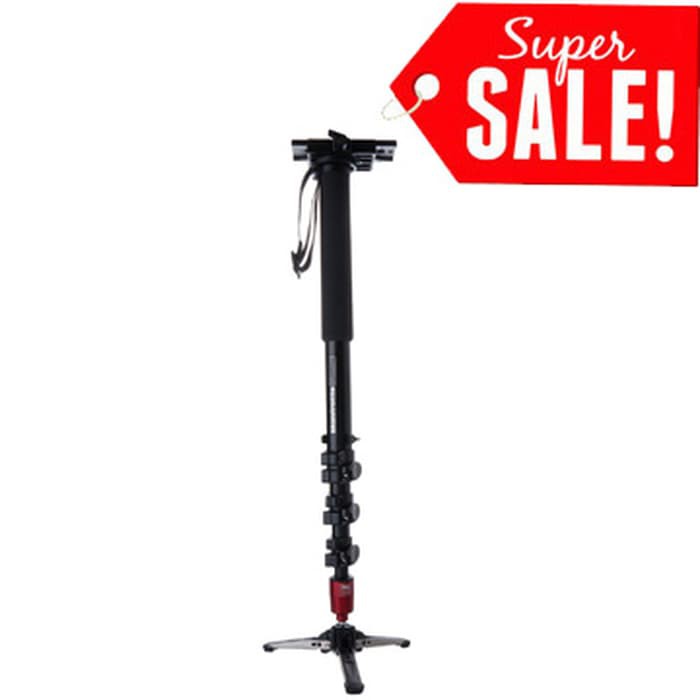 Manfrotto 562B-1 Monopod   Fluid Video Flate