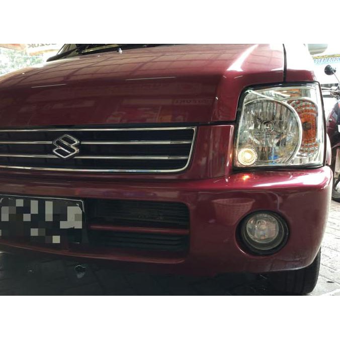 Headlamp/head lamp/lampu depan kristal suzuki karimun kotak (old)