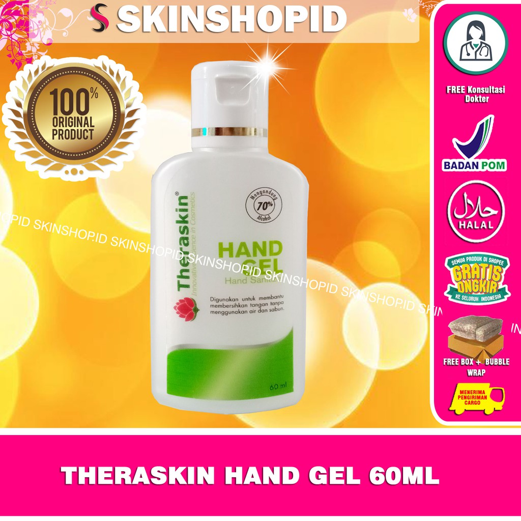 Theraskin Hand Gel Hand Sanitizer Original / Sabun Pembersih Tangan BPOM Aman