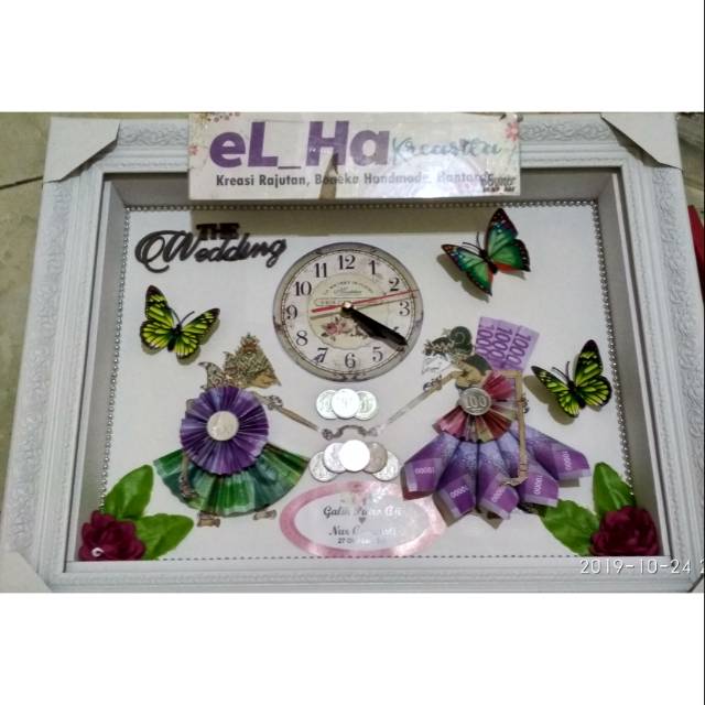 Mahar model wayang seserahan pernikahan terbaru uang kuno