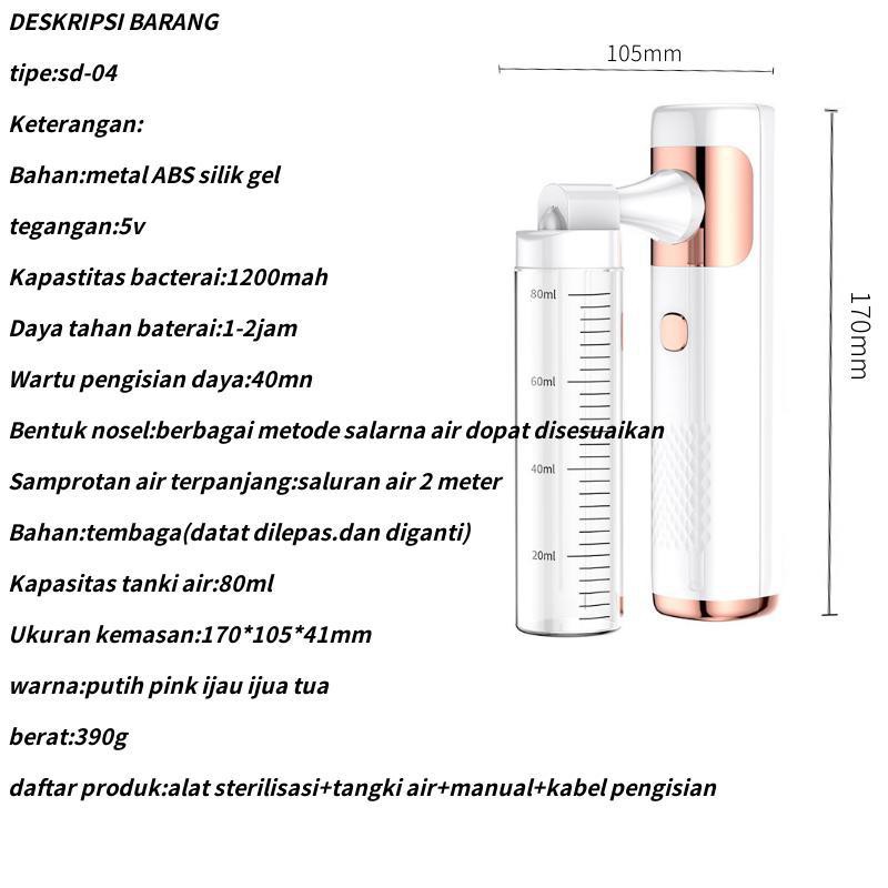 MULTYFUNGSI NANO GUN SPRAY DISINFEKTAN / PEWANGI DLL