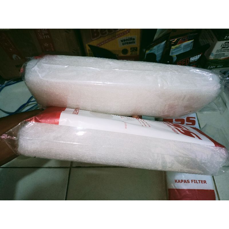 KAPAS m TEBAL LAPIS SMOOTH BIO FOAM BUSA FILTER AQUARIUM AQUASCAPE BIOFOAM