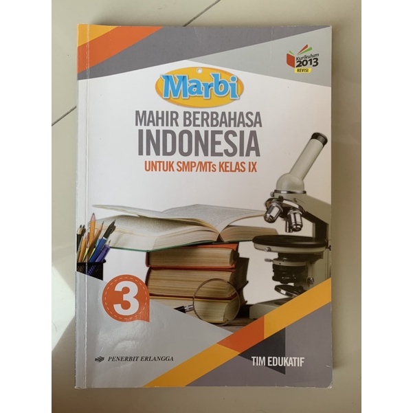 

BUKU Mahir Berbahasa indonesia untuk SMP 3 erlangga