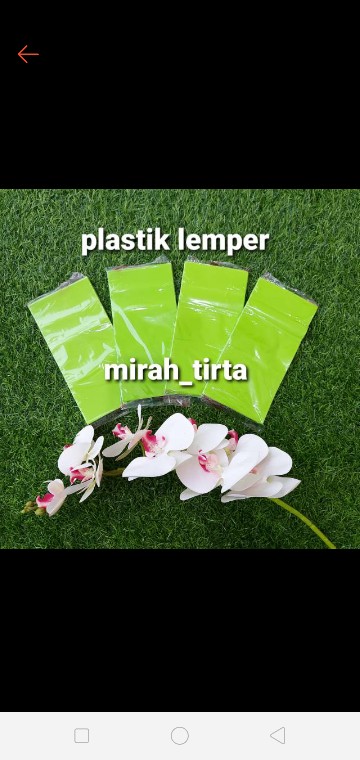 Plastik Lemper . Plastik Hijau Untuk Lemper