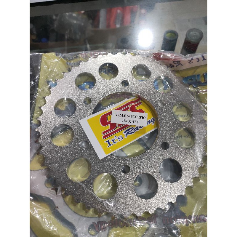gear belakang sss original yamaha scorpio byson vixion old vixion new nva nvl xabre 428 ukuran 40 41