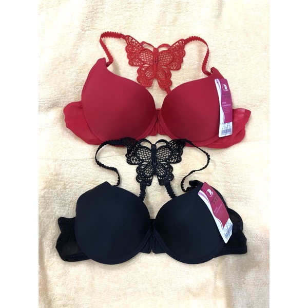 Bh Bra Cup Kecil/ Standar Motif Kupu-Kupu/ Pakai Busa Pakai Kawat Import 34-40