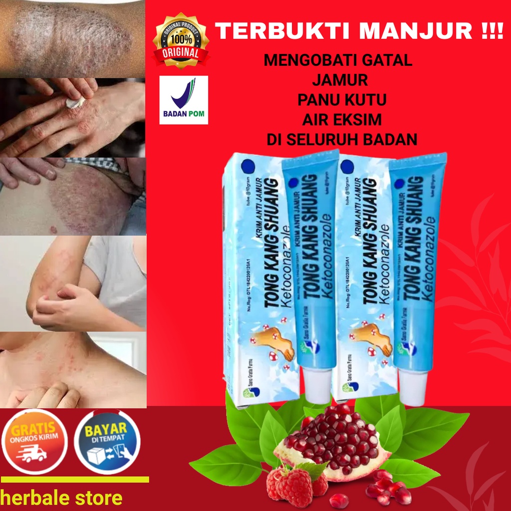 ORIGINAL Obat Kulit Gatal Paling Ampuh Jamur Eksim Kurap Kudis Obat Gatal Selangkangan Ampuh Obat Ku