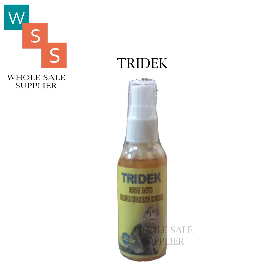 TRIDEK - OBAT ANTI JAMUR SPRAY KORENG DAN KURAB KUCING