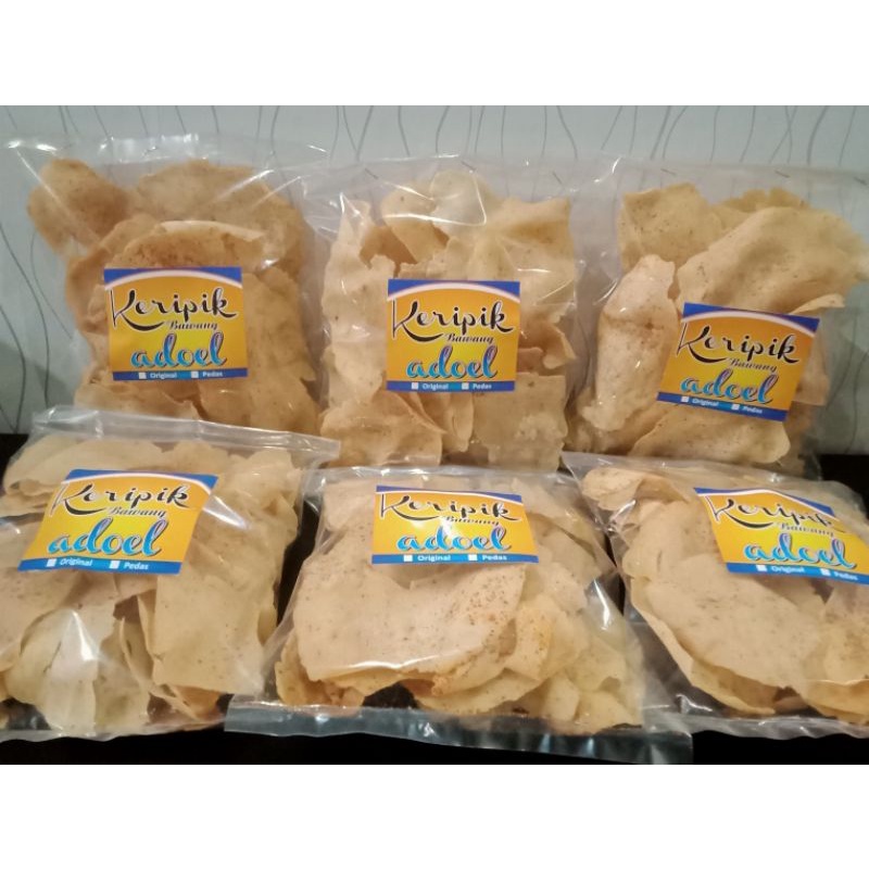 

Keripik/Keripik bawang/Snack/jajanan ringan/makanan jadul