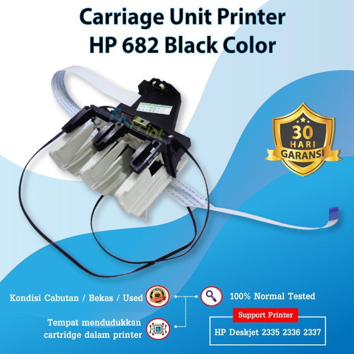 Carriage Unit HP 682 Black Color HP682 Home Detector Cartridge Tinta Printer 2335 2336 2337