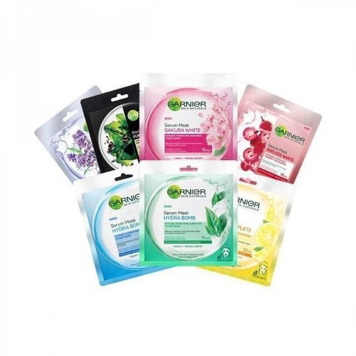 GARNIER MASKER WAJAH SERUM MASK all varian