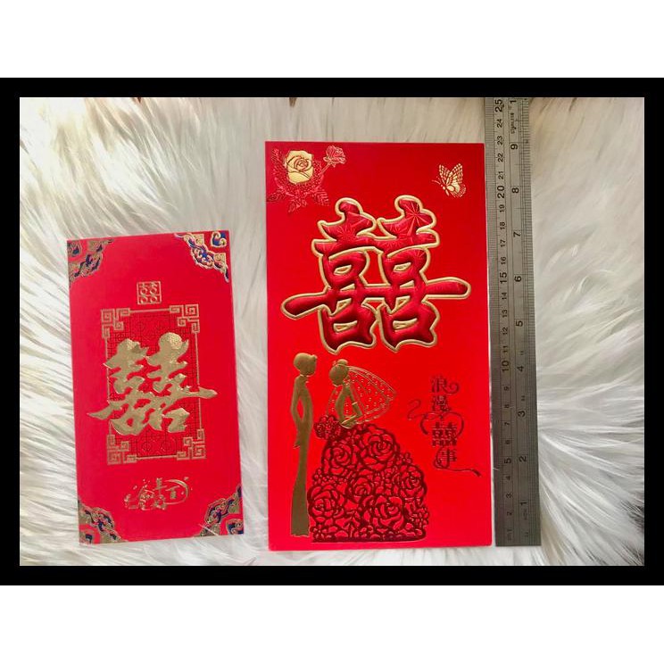 

SPECIAL ANGPAO JUMBO XL BIG SIZE shuangxi besar ang pao hongbao wedding nikah