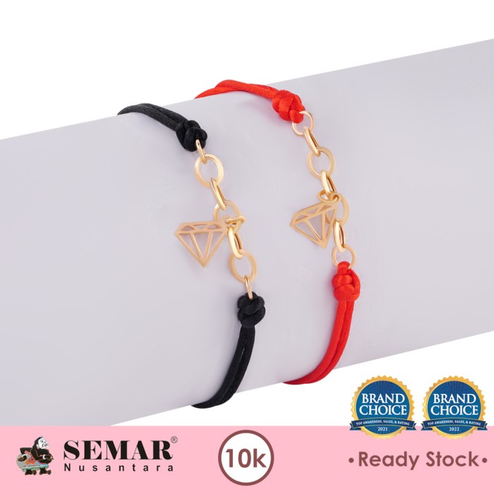 Gelang Tali Emas Arabella Gold 10K Semar Nusantara