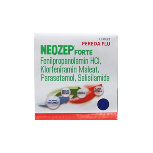 Neozep Forte 1 Box Isi 25 Strip 4 Tablet