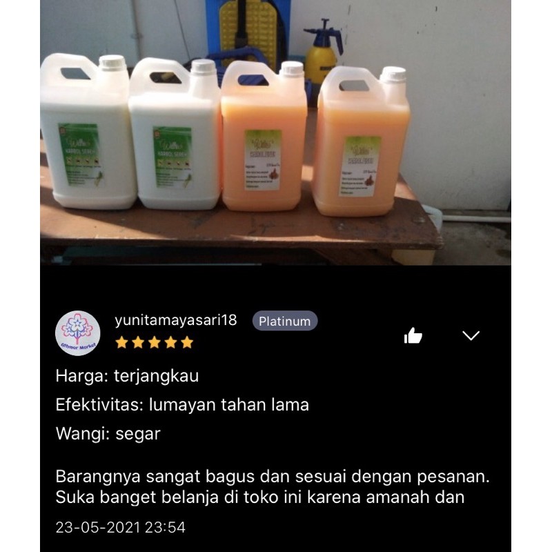 KARBOL CEMARA PREMIUM BERKUALITAS