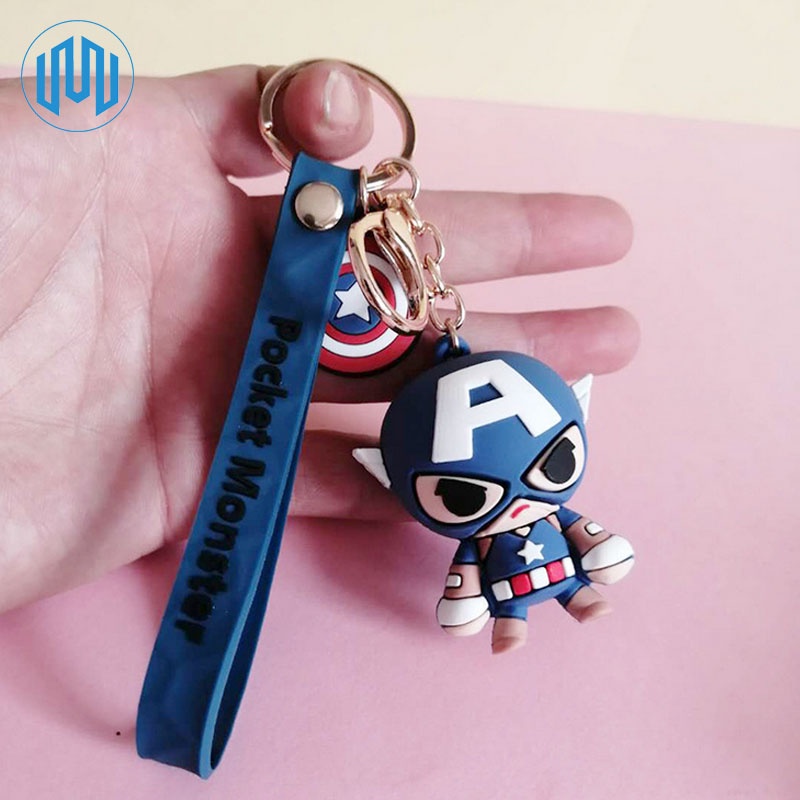 Gantungan Kunci Unik Karakter Superhero Marvell Avenger Spiderman-5