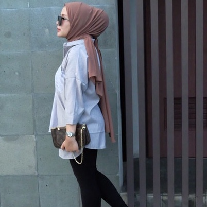 MADINA TOP OVERSIZE // KEMEJA ASIMETRIS