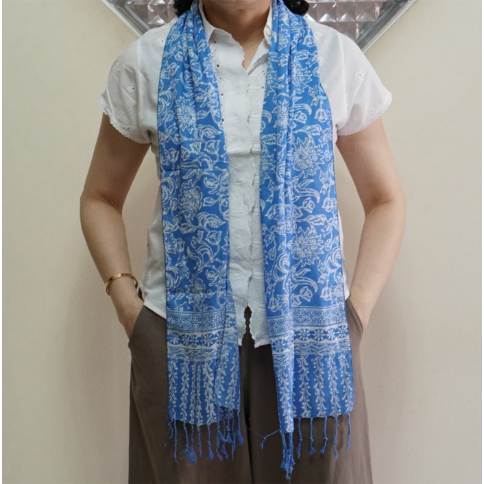 Scarf Batik Katun Paris Halus
