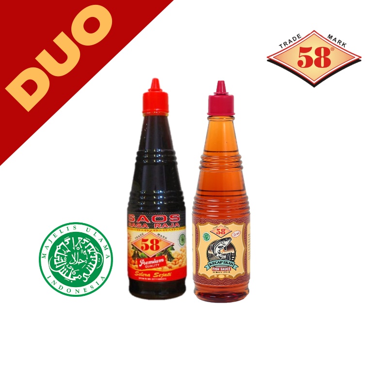 

Saos 58 - DUO Rasa Raja x Kecap Ikan 275 ml