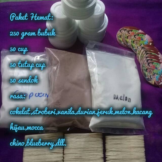

Paket ice cream murah