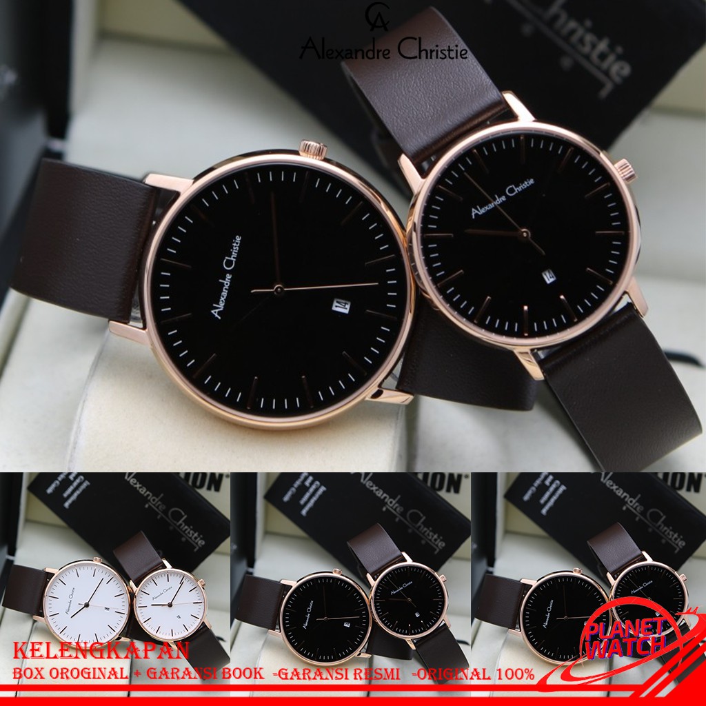 ALEXANDER CHRISTIE COUPLE ORIGINAL JAM TANGAN ALEXANDRE CHRISTIE COUPLE  JAM ALEXANDER CRISTIE 8420