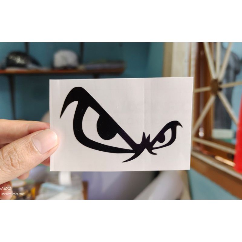 

stiker mata custom cutting stiker murah