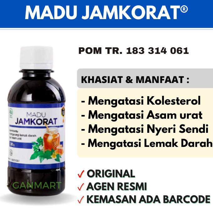 

BAYAR DITEMPAT PROMO Madu Jamkorat - Obat Herbal Kolesterol Lemak Darah & Asam Urat /OBAT HERBAL ASAM URAT/OBAT HERBAL PELANGSING/OBAT HERBAL KOLESTEROL/OBAT HERBAL DIABETES