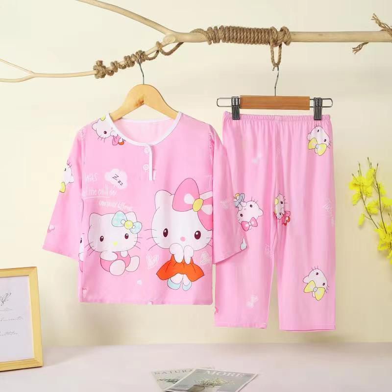 AN-28 Piyama  baju tidur anak katun organik premium Quality / Piyama Anak Motif Lucu