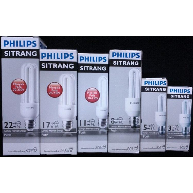 PHILIPS Lampu Sitrang 5W Cool Day Light / Putih