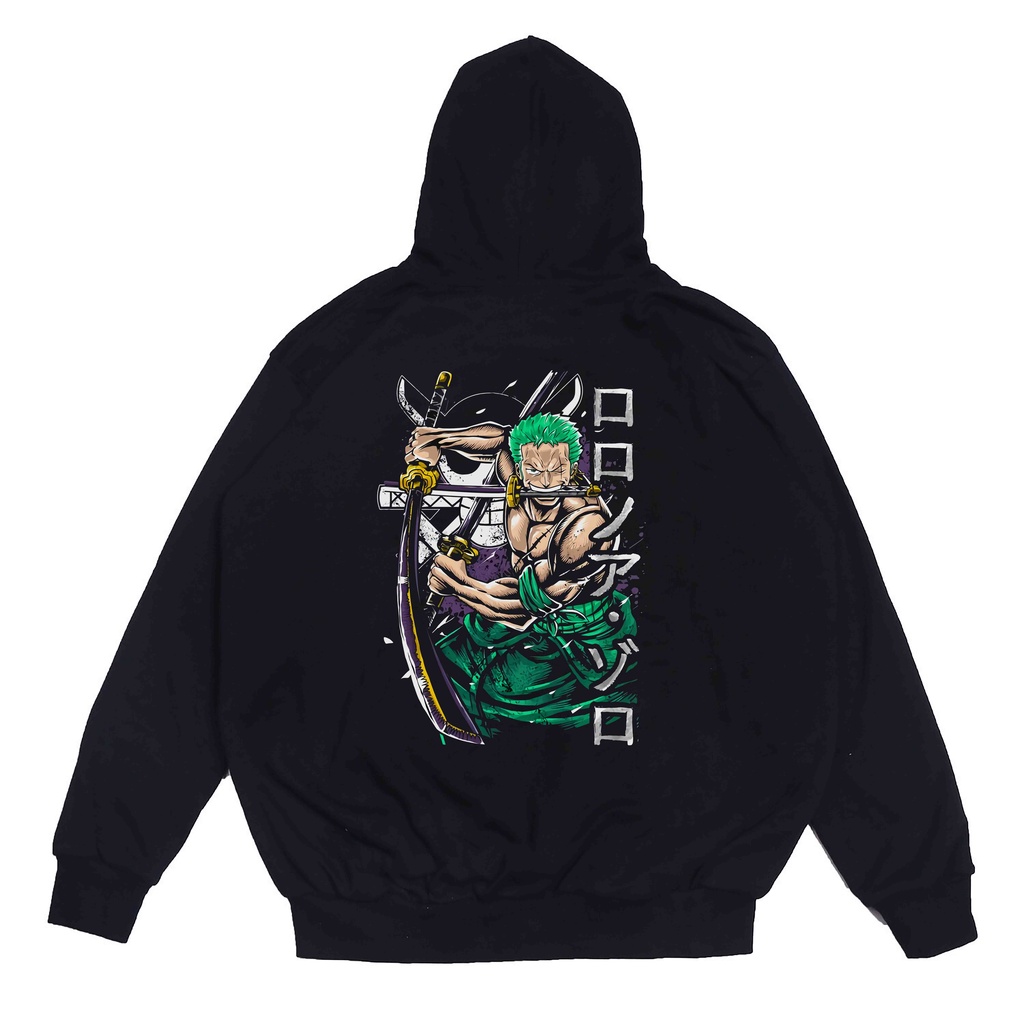 JAKET HOODIE JEPANG ZORO KEREN / JAKET HOODIE JEPANG JUMBO BIG SIZE OVERSIZE