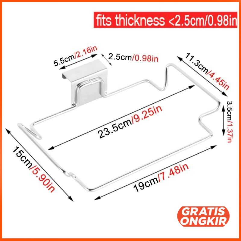 Rak Plastik Sampah Kitchen Trash Rack Garbage