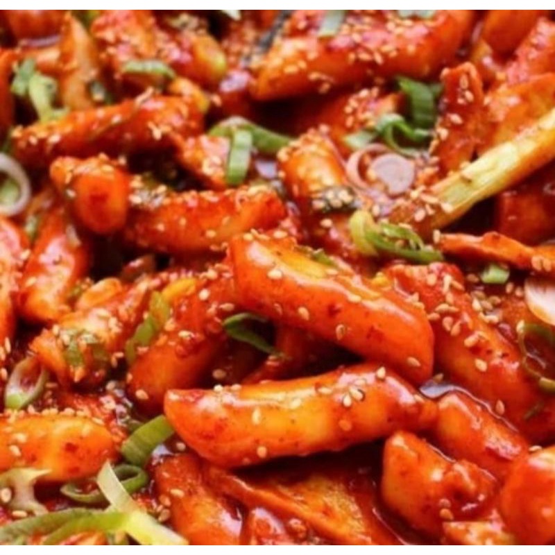 

topokki korean Food Halal komplit bumbu dll enak gurih xtra pedasnya