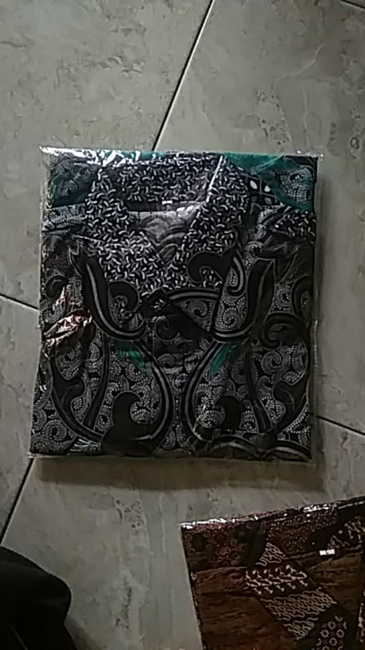 [bisa Cod] Kemeja Batik Baju Pria Lengan Panjang Modern Batik Premium