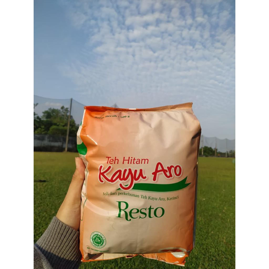 

Teh Hitam Kayu Aro Resto 500 gr