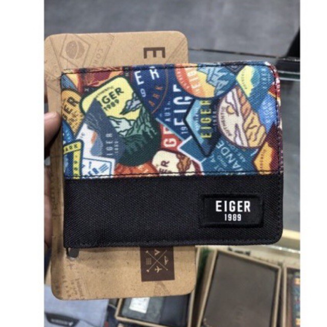 EIGER1989 Dompet Lipat Pria Wanita Flecken Landscape Wallet Top Seller  original