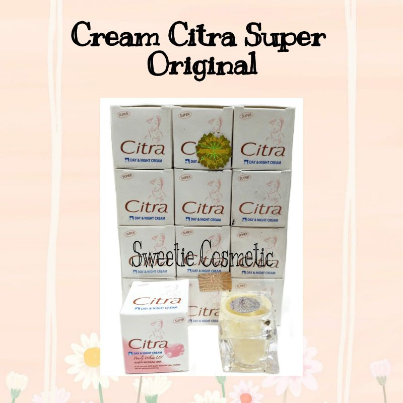 [ Ecer ] CREAM CITRA SUSUN SIANG MALAM / SUPER