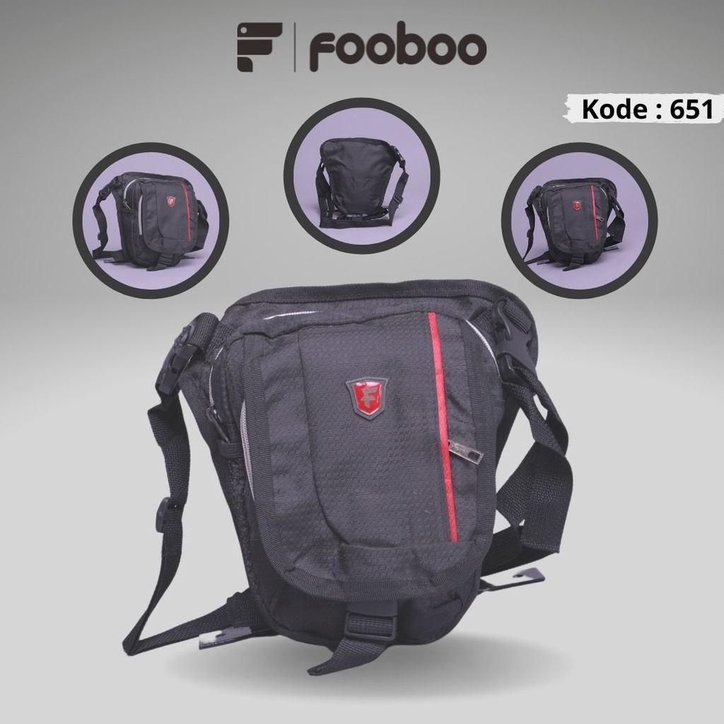 FOOBOO TAS SELEMPANG OUTDOOR TAS SEPEDA PRIA WANITA