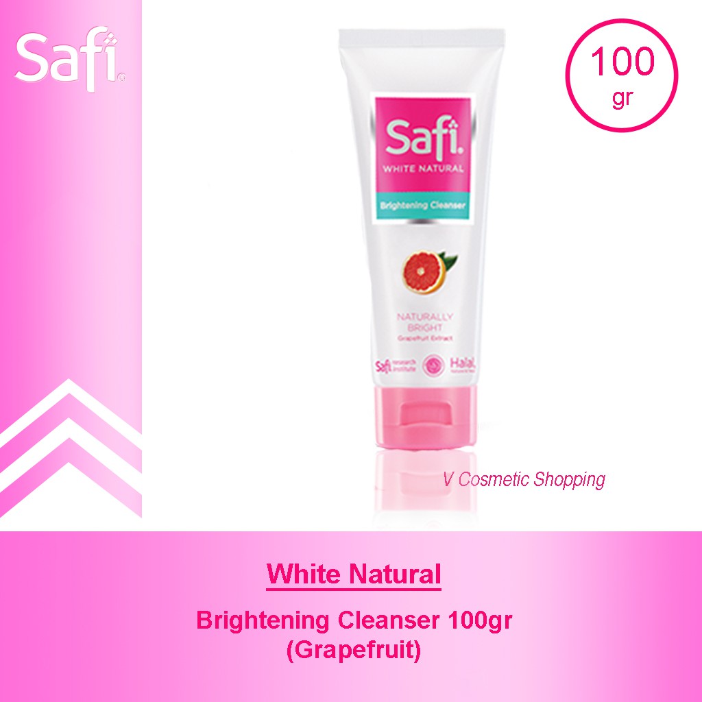 Safi White Natural Grapefruit Brightening Cleanser 100g