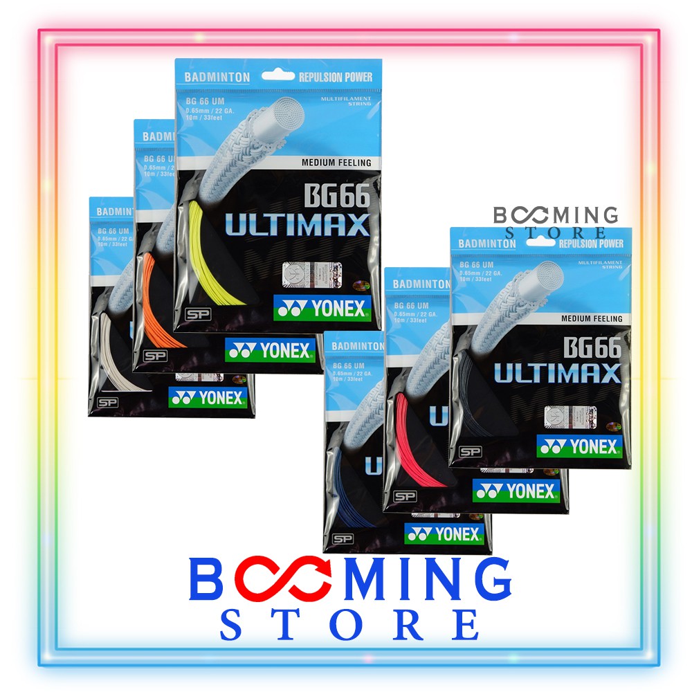 Senar / Tali Raket Badminton YONEX BG 66 ULTIMAX