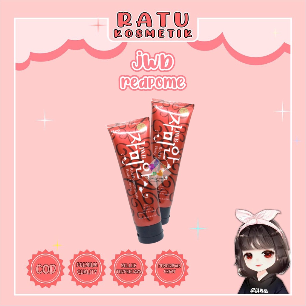 ❤ RATU ❤ Hand Body Lotion Pomegranate Redpome Jwb | Red Pome Yesnow  (✔️BPOM)