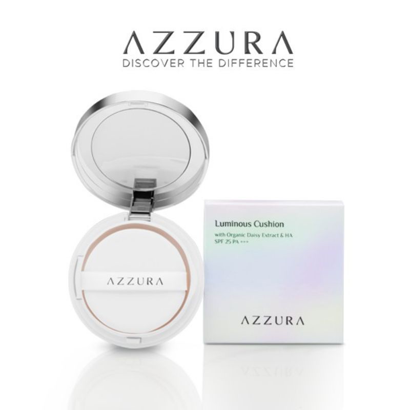 AZZURA Luminous Cushion Flawless Look SPF PA+++ | Foundation Cair by AILIN