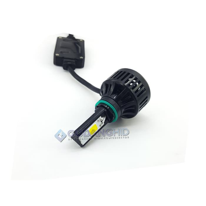 Lampu LED Motor 3 Sisi AC DC H6 40W 4000 Lumen RTD 6 Sisi Kalah Terang