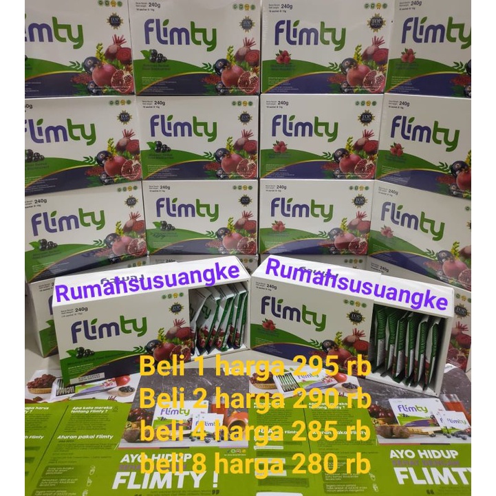 Flimty Fiber 1 box isi 16 pcs