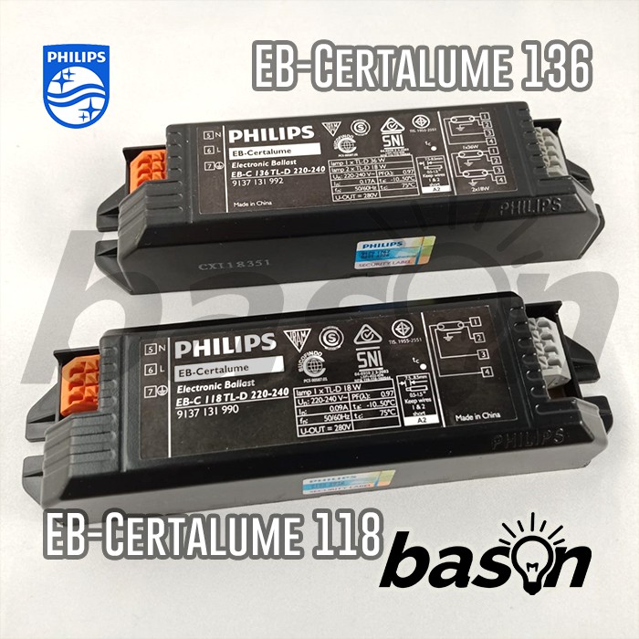 PHILIPS EBC 118 TL-D 220-240V - Ballast Elektronik